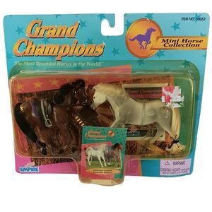 Grand Champions Mini Horse Collection Lipizzaner Stallion Arabian Stallion 1995